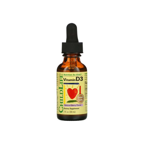Вітамін ChildLife Essentials Organic Vitamin D3 (натуральні ягоди) 30 мл
