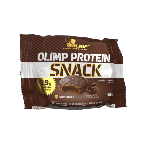 Протеїновий снек Olimp Protein Snack (подвійний шоколад) 60 г