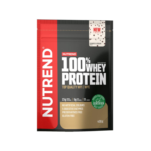 Протеин Nutrend 100% Whey Protein (печенье + крем) 400 г 