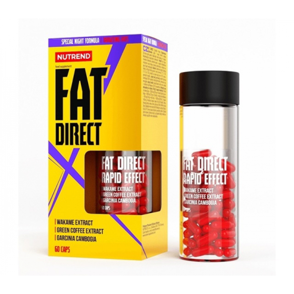 Нічний жироспалювач Nutrend Fat Direct, 60 капсул
