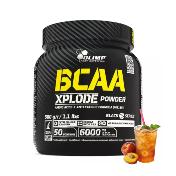 Амінокислоти Olimp BCAA Xplode (персиковий холодний чай) 500 г 