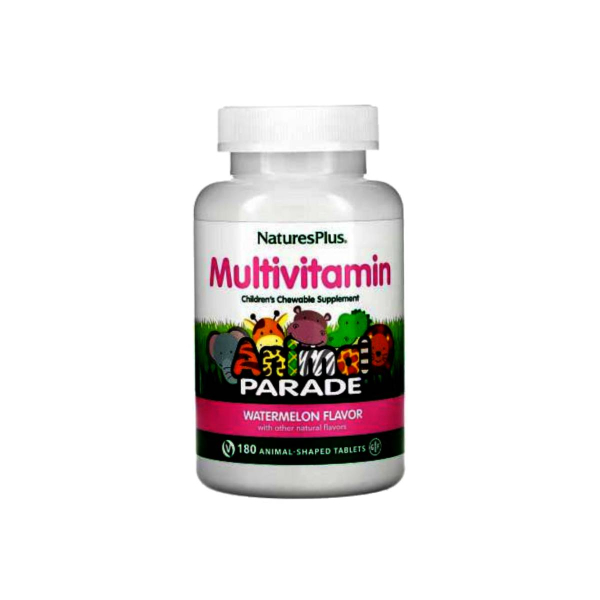Мультивітаміни для дітей Nature's Plus AP (кавун) 180 жувальних таблеток 