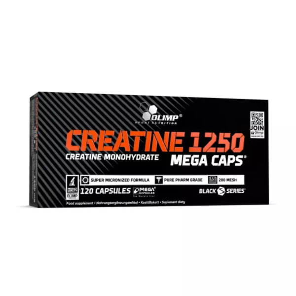 Креатин Olimp Creatine 1250 Mega Caps, 120 капсул