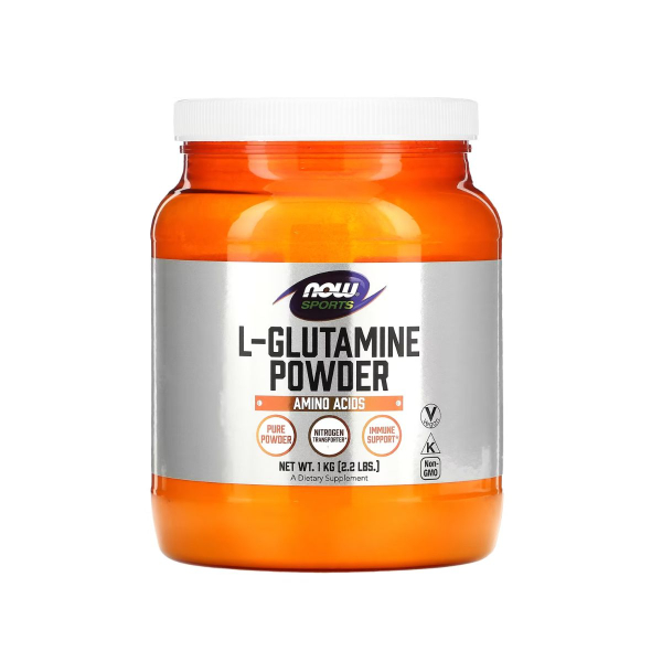 L-глютамін Now Foods L-Glutamine Powder, 1 кг