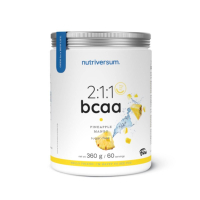 Амінокислоти Nutriversum 2:1:1 BCAA sugar free (ананас - манго) 360 г