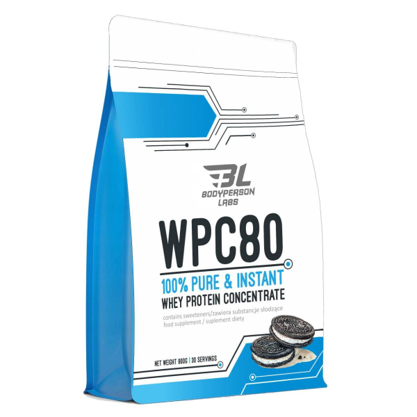 Протеин Bodyperson Labs WPC80 (печенье - крем) 900 г