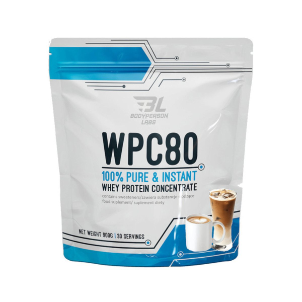 Протеин Bodyperson Labs WPC80 (ледяной кофе) 900 г