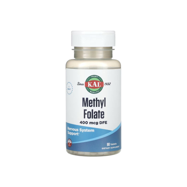 Метилфолат KAL Methyl Folate 400 мкг, 90 таблеток