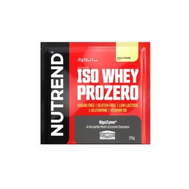 Протеїн Nutrend Iso Whey Prozero (ванільний пудинг) 25 г 