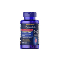 Для здоров'я суглобів Puritan's Pride Glucosamine Chondroitin MSM Triple Strength, 60 капсул 