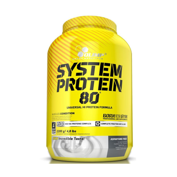 Протеин Olimp System Protein 80 (ваниль) 2200 г 
