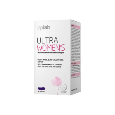 Мультивітаміни для жінок VPlab Ultra Women's Multivitamin, 90 софтгелів