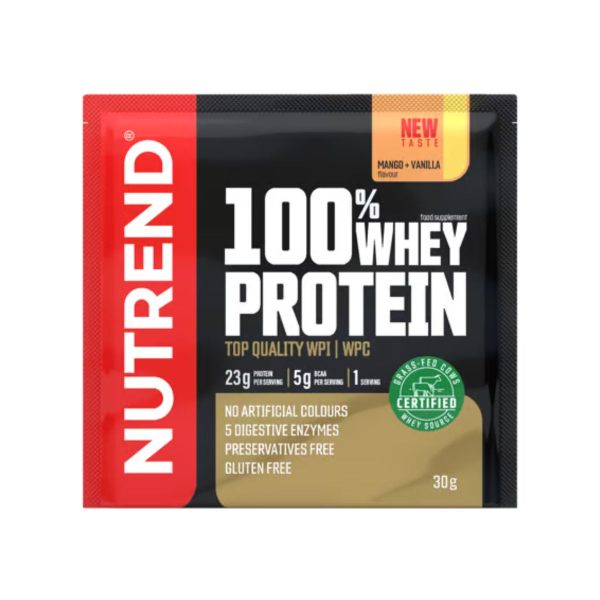 Протеїн Nutrend 100% Whey Protein (манго + ваніль) 30 г  