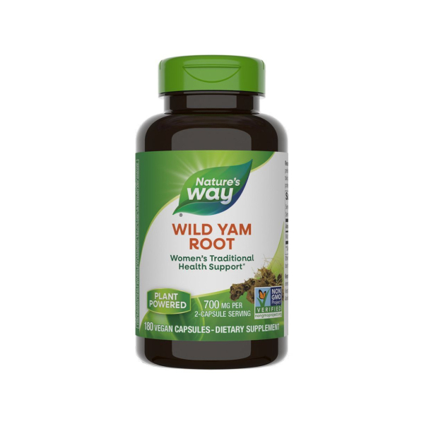 Дикий ямс Nature's Way Wild Yam, 180 капсул