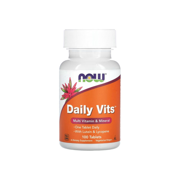 Мультивитамини Now Foods Daily Vits Multi, 100 таблеток