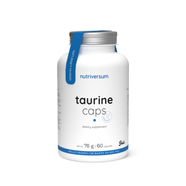 Таурин Nutriversum Taurine, 60 капсул