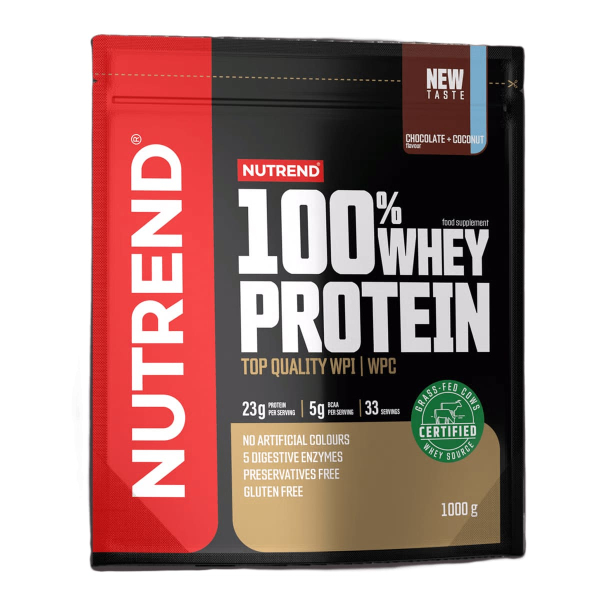 Протеин Nutrend 100% Whey Protein (шоколад+кокос) 1000 г