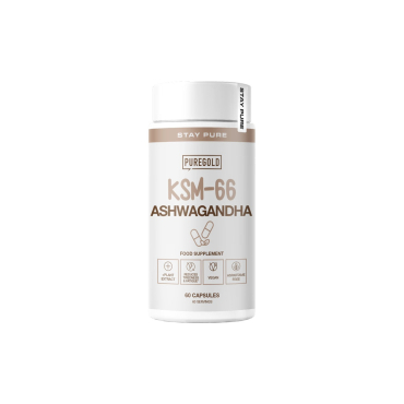 Ашваганда PureGold KSM-66 Ashwagandha, 60 капсул