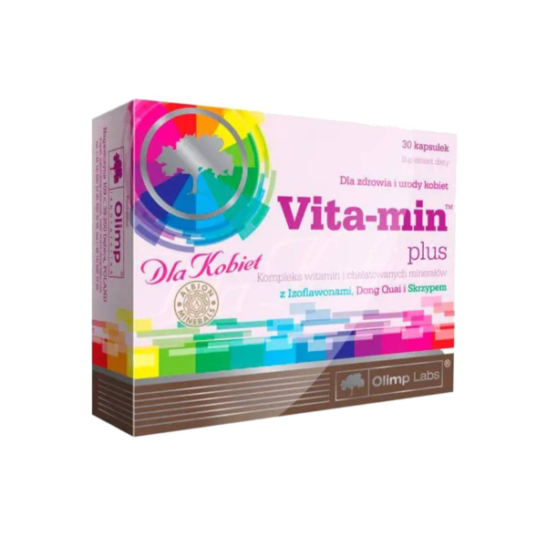 Комплекс вітамінів для жінок OLIMP Vita - min for Women, 30 капсул