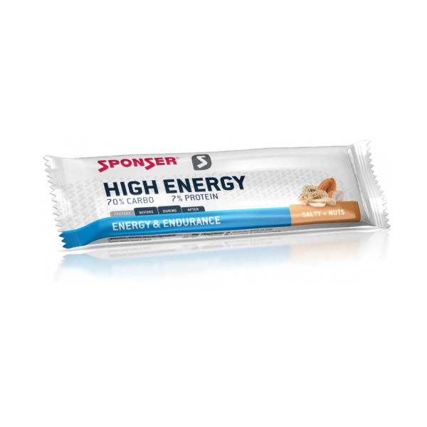Енергетичний батончик Sponser High Energy Bar (солений арахіс) 45 г