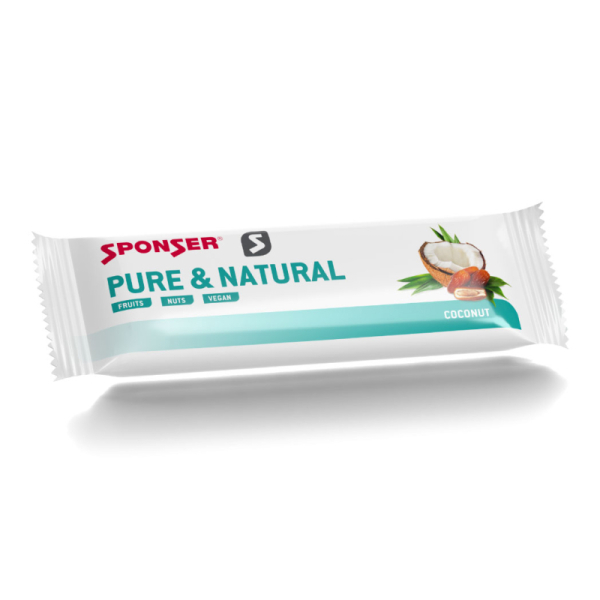Енергетичний батончик Sponser Pure & Natural Bar (кокос) 50 г