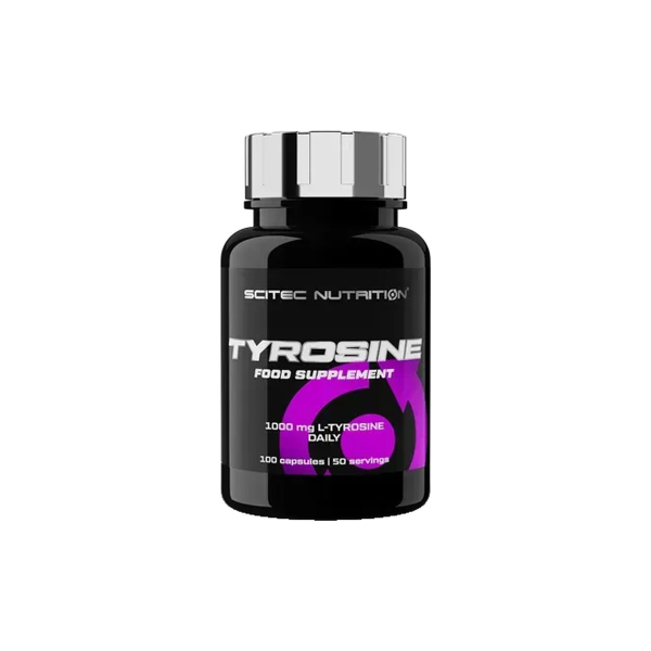Тирозин Scitec Nutrition Tyrosine, 100 капсул
