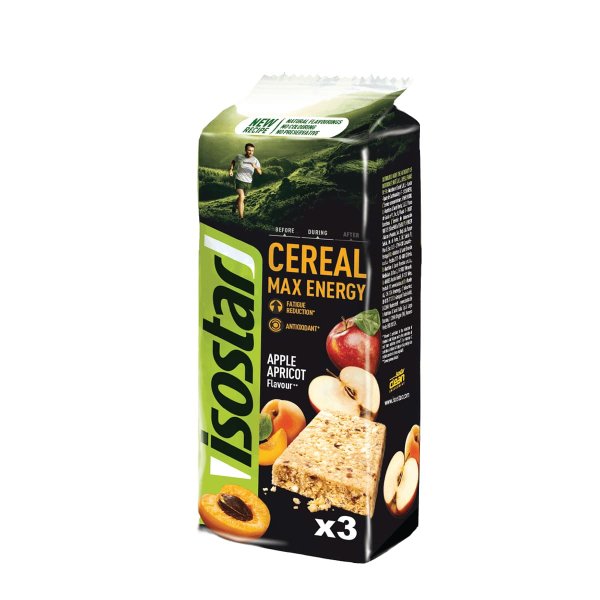 Енергетичний батончик Isostar Cereal Max (яблуко+абрикос) 55 г 