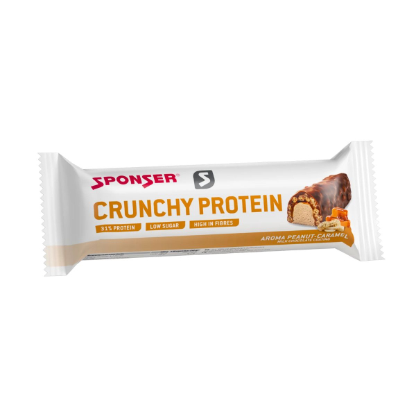 Протеїновий батончик Sponser Crunchy Protein Bar (арахіс & карамель) 50 г