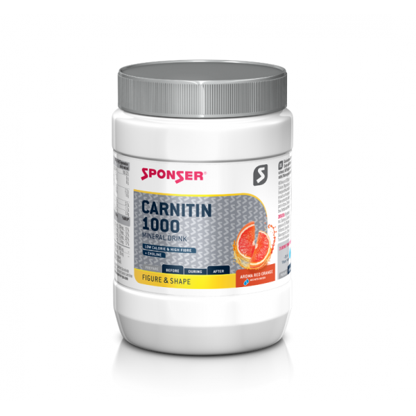 Жироспалювач Sponser Carnitine 1000 (червоний апельсин) 400 г