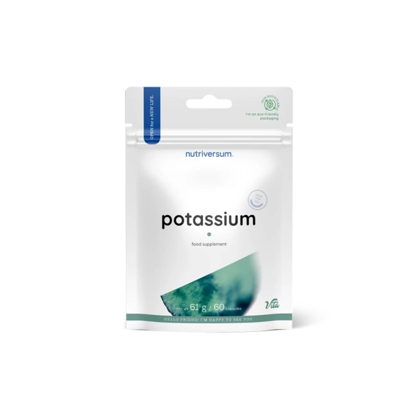 Калій Nutriversum Potassium, 60 капсул
