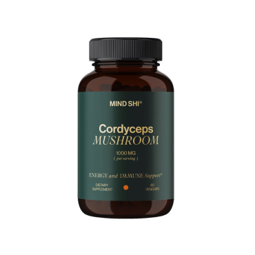 Кордицепс Mind Shi Cordyceps Mushroom, 1000 мг, 60 капсул 