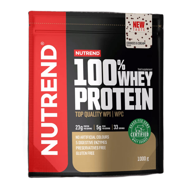 Протеин Nutrend 100% Whey Protein (печенье+крем) 1000 г