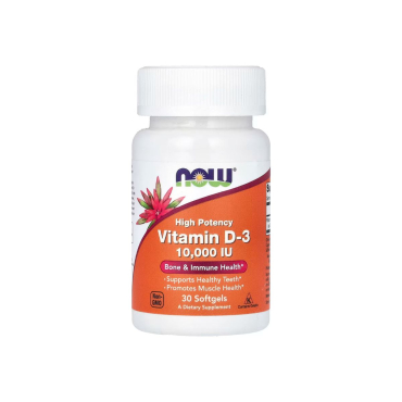 Витамин Now Foods Vitamin D3 10000 IU, 30 софтгелей