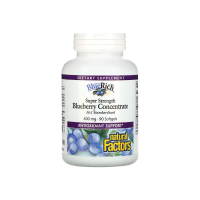 Экстракт черники Natural Factors BlueRich, 500 мг, 90 софтгелей