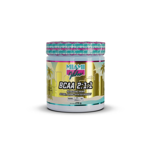 Амінокислоти  MIAMI VIBES BCAA 2:1:1 (лимон) 270 г