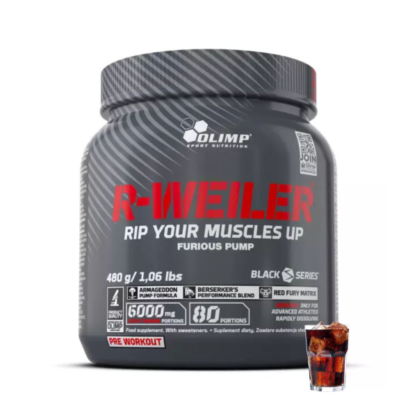 Передтренувальний комплекс Olimp R-Weiler (кола) 480 г  