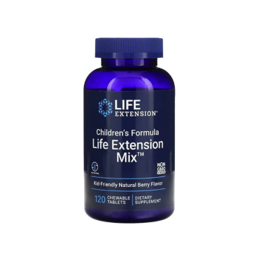 Мультивітаміни для дітей Life Extension Children's Formula Mix (ягоди), 120 жувальних таблеток