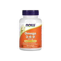Омега Now Foods Omega 3-6-9, 1000 мг, 100 софтгелів
