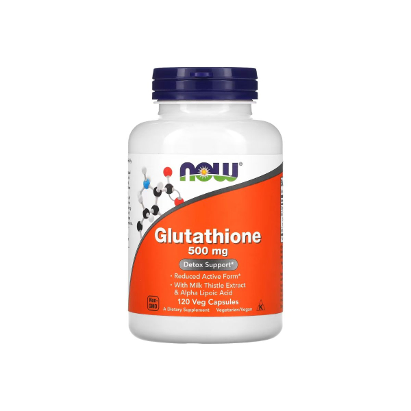 Добавка Now Foods Glutathione, 500 мг, 120 капсул 