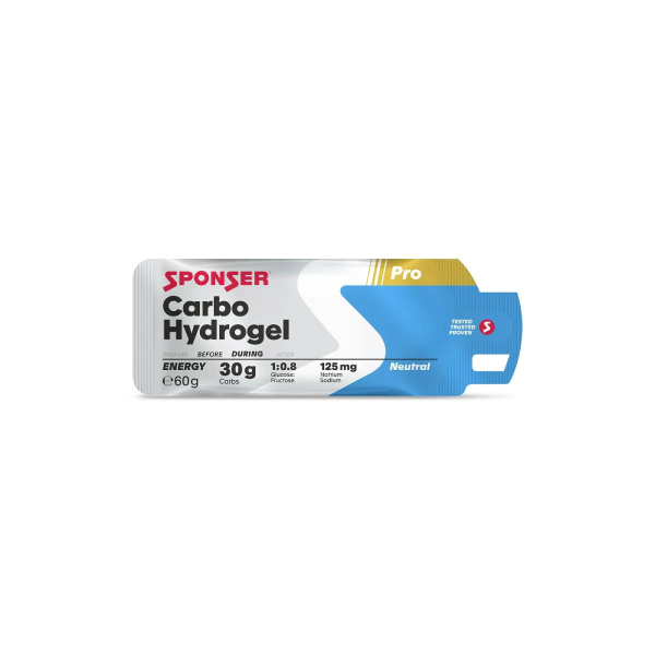 Енергетичний гель Sponser Carbo Hydrogel (нейтральний) 60 г 