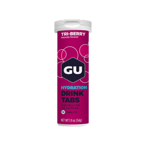 Изотонические таблетки GU Energy Tri-Berry (ягоды) 12 таблеток