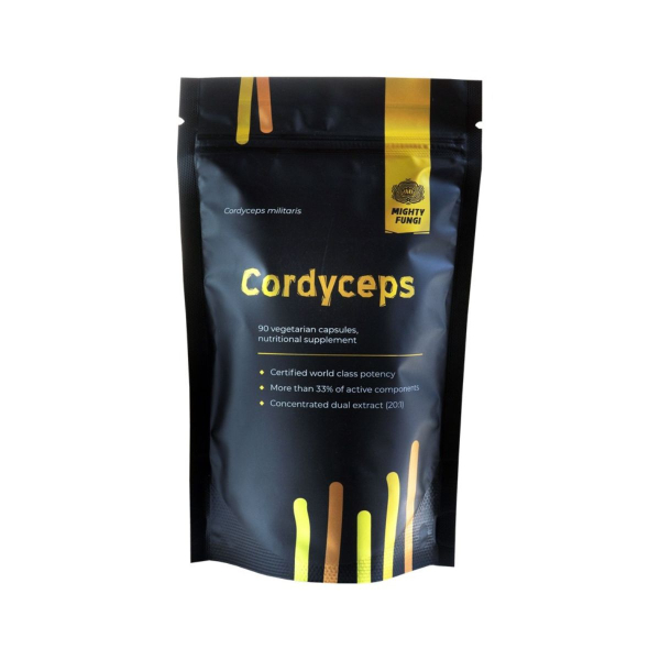 Кордицепс Mighty Fungi Cordyceps Extract, 90 капсул