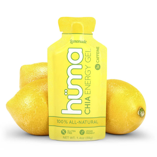 Натуральний гель з кофеїном Huma Chia Energy Gel (лимонад) 39 г