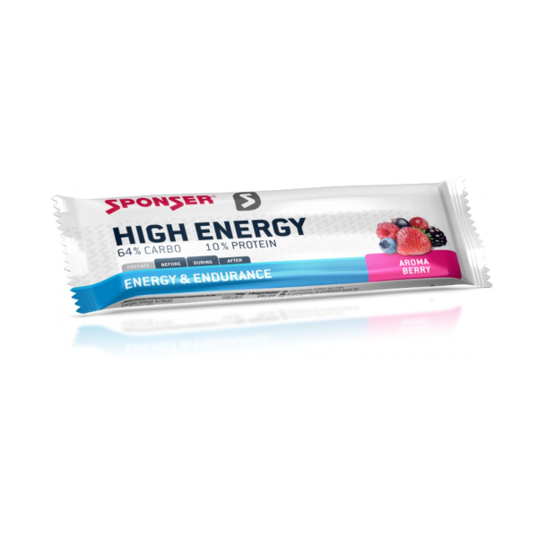 Енергетичний батончик Sponser High Energy Bar (лісові ягоди) 45 г