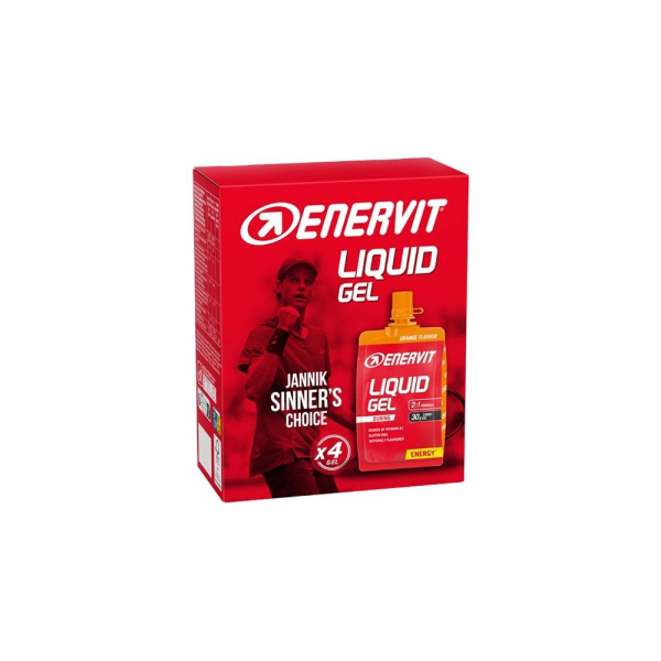 Рідкий енергетичний гель Enervit Liquid Gel (апельсин) 4x60 мл