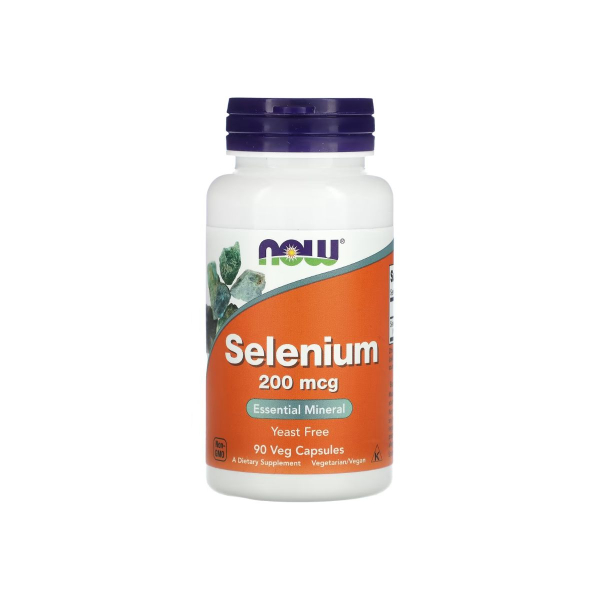 Селен Now Foods Selenium, 200 мкг, 90 капсул
