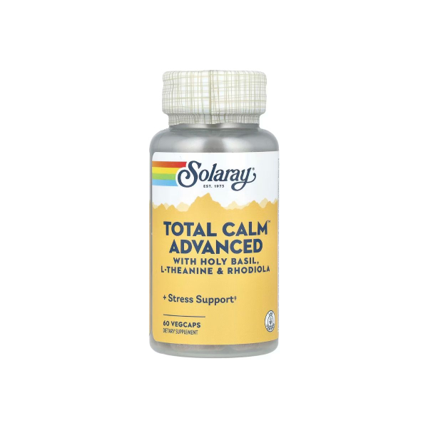 Комплекс для підтримки настрою Solaray Total Calm Advanced Mood, 60 капсул