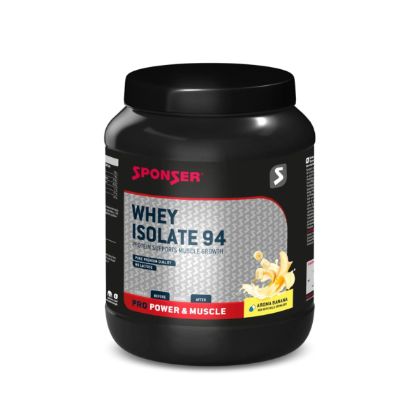 Изолят протеина Sponser Whey Isolate 94 (банан) 850 г