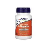 Амінокислота Now Foods L-Theanine, 200 мг, 60 капсул