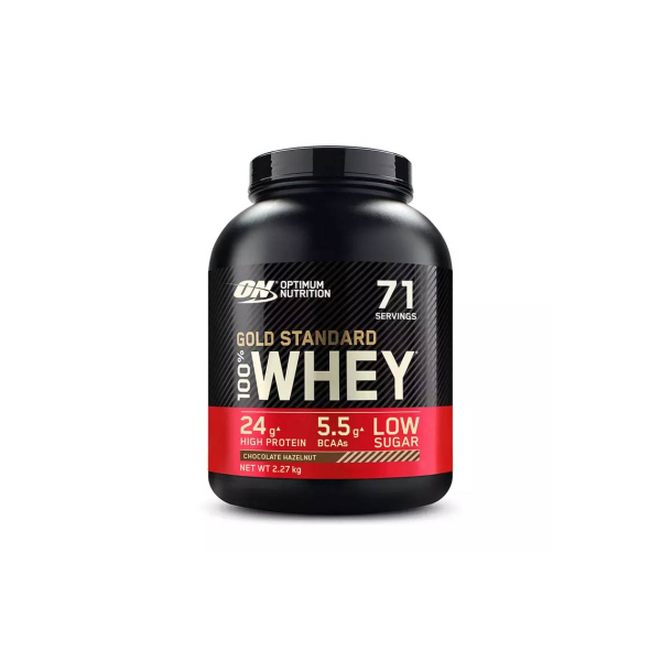 Сироватковий протеїн Optimum Nutrition Gold Standard 100% Whey (шоколад-фундук) 2273 г